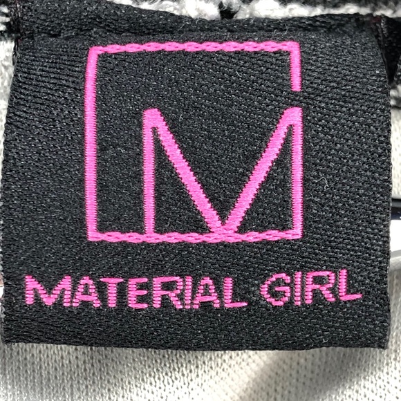 Material Girl Silver Metallic Ruffled Mini Skirt - Picture 10 of 12